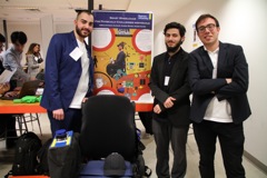 BME SILVER AWARD ● SMART WHEELCHAIR FOR PHYSICALLY CHALLENGED INDIVIDUALS ● N. Hafez, A. Alfakir, H. Mahdi