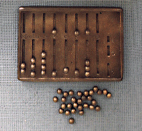 roman hand-abacus