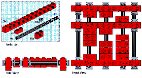 The completed abacus.