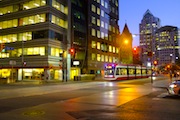 TTC Streetcar at King and University