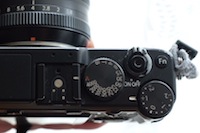 XE1 shutter button