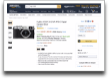 screenshot of x100 page on amazon.ca