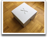 unboxing: white fuji box