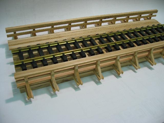 Low deck bridge